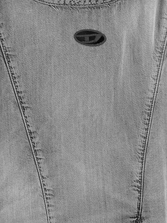 26SS 디젤 숏 원피스 A23862068WG02 Grey - DIESEL