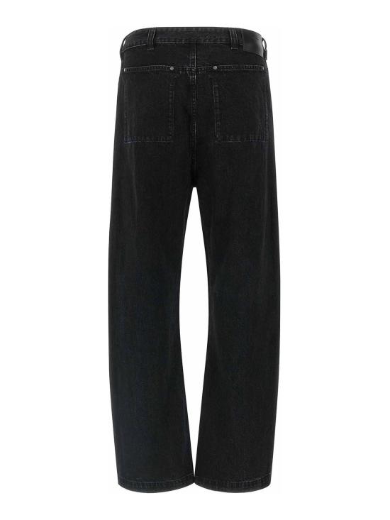 26SS 엔타이어 스튜디오 스트레이트 팬츠 ESSS26DP030126248 Black - ENTIRE STUDIOS