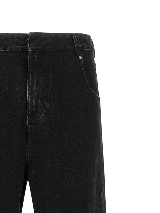 26SS 엔타이어 스튜디오 스트레이트 팬츠 ESSS26DP030126248 Black - ENTIRE STUDIOS