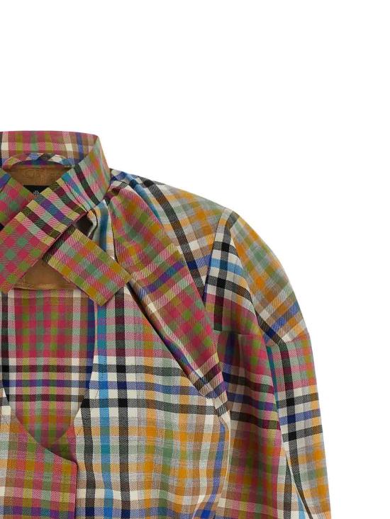 26SS 비비안웨스트우드 수트 자켓 14010083W01CDO215 Multicolour - VIVIENNE WESTWOOD