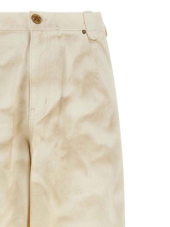 26SS 윌리 차바리아 스트레이트 팬츠 WCDNM0011065 Beige - WILLY CHAVARRIA