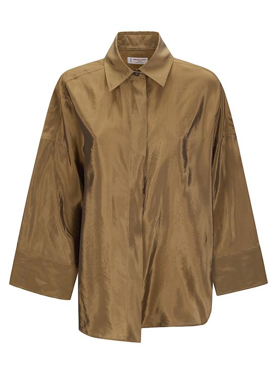 26SS 알베르토비아니 셔츠 MM868VI0093 17 TABACCO