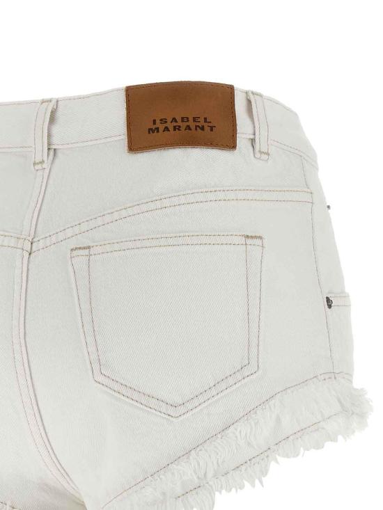 26SS 이자벨마랑 숏팬츠 SH0283FAD1H02I20WH White - ISABEL MARANT