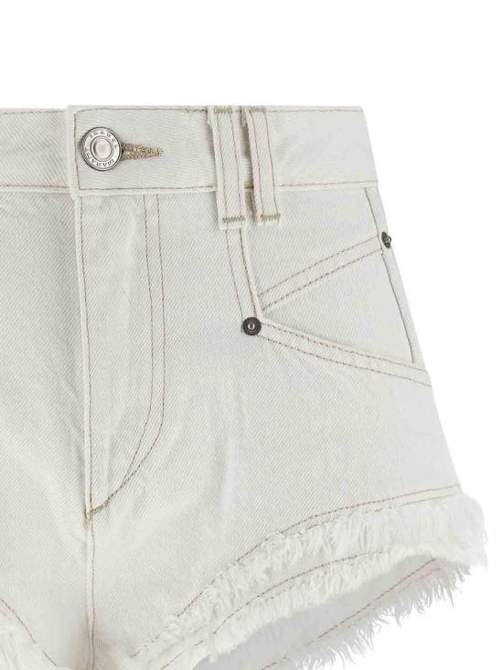 26SS 이자벨마랑 숏팬츠 SH0283FAD1H02I20WH White - ISABEL MARANT