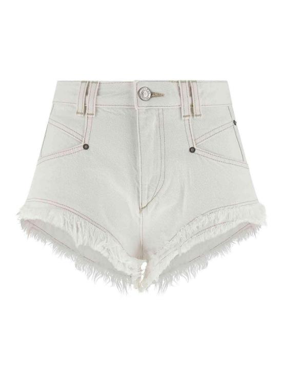 26SS 이자벨마랑 숏팬츠 SH0283FAD1H02I20WH White