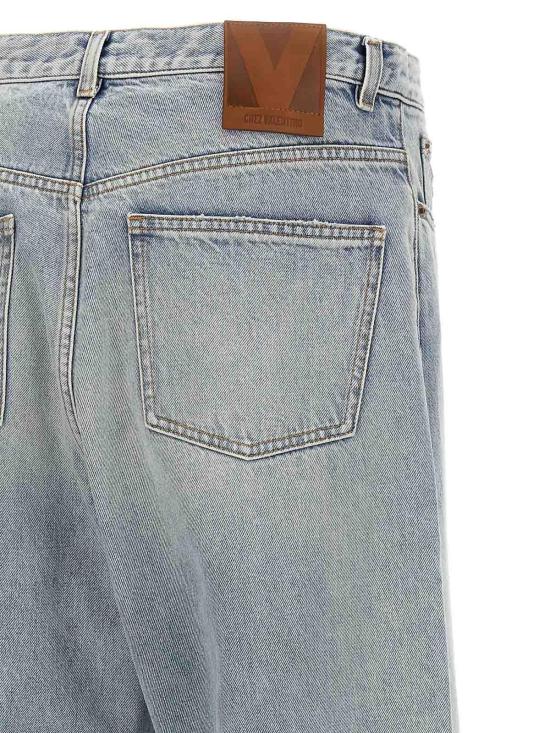 25SS 발렌티노 가라바니 스트레이트 팬츠 V3DE04GARE508 Light Blue - VALENTINO GARAVANI