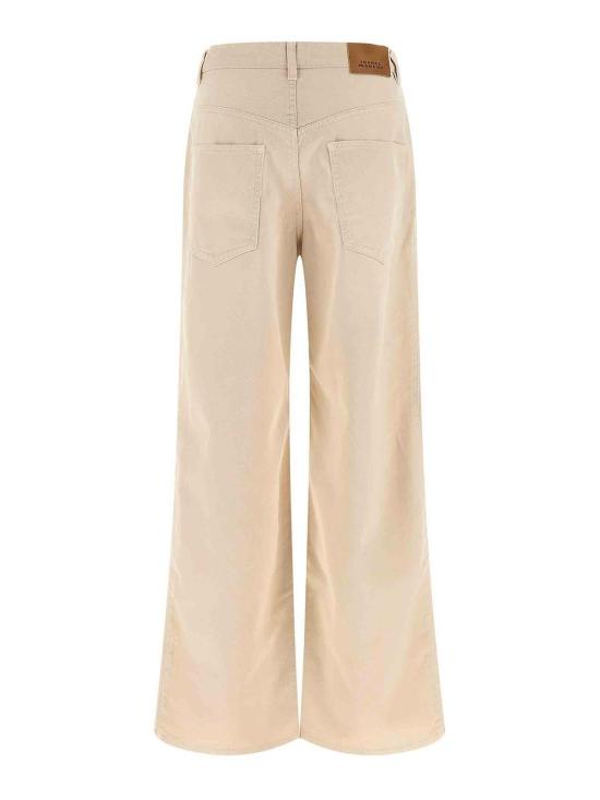  이자벨마랑 스트레이트 팬츠 PA0554FAB1H07I23EC Beige - ISABEL MARANT