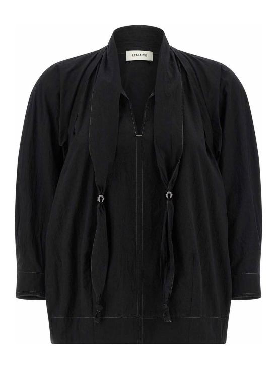 26SS 르메르 블라우스 SH1222LF1399BK999 Black