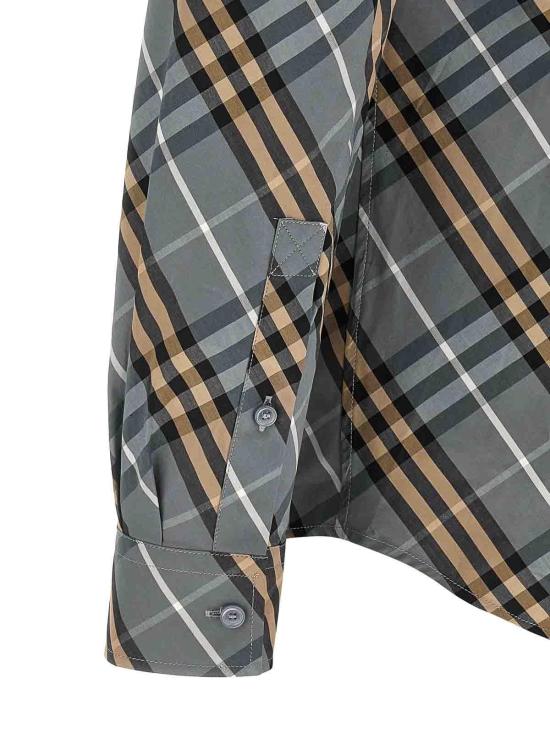 26SS 버버리 레귤러 핏 체크 코튼 셔츠 8123670 - BURBERRY