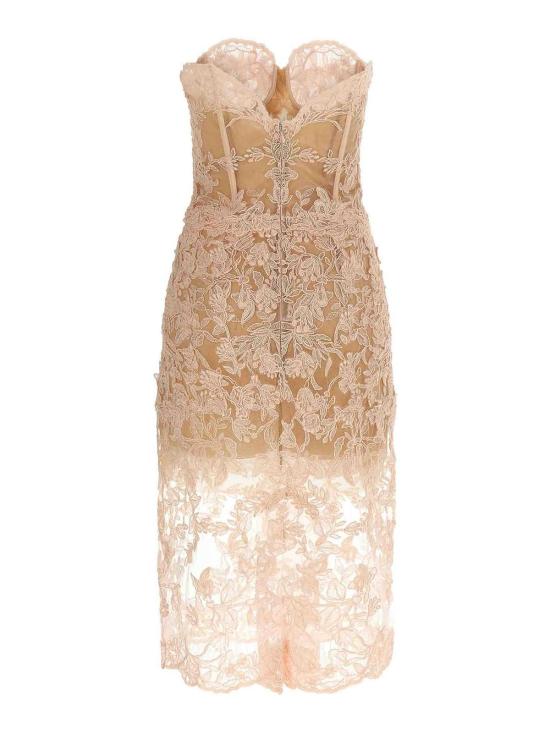 26SS 에르마노 설비노 롱 원피스 D482Q736FDUZS21706 Nude Neutrals - ERMANNO SCERVINO