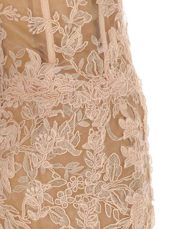 26SS 에르마노 설비노 롱 원피스 D482Q736FDUZS21706 Nude Neutrals - ERMANNO SCERVINO