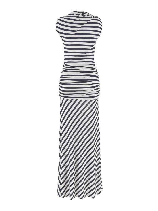26SS 셀프 포트레이트 롱 원피스 SS26170XNAVY Blue - SELF PORTRAIT