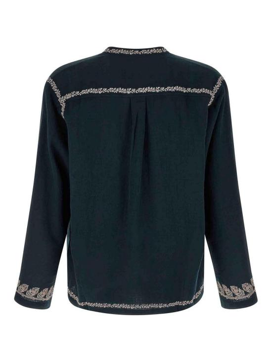 26SS 이자벨마랑 긴팔 셔츠 HT0848HAD1I10H02FK Blue - ISABEL MARANT