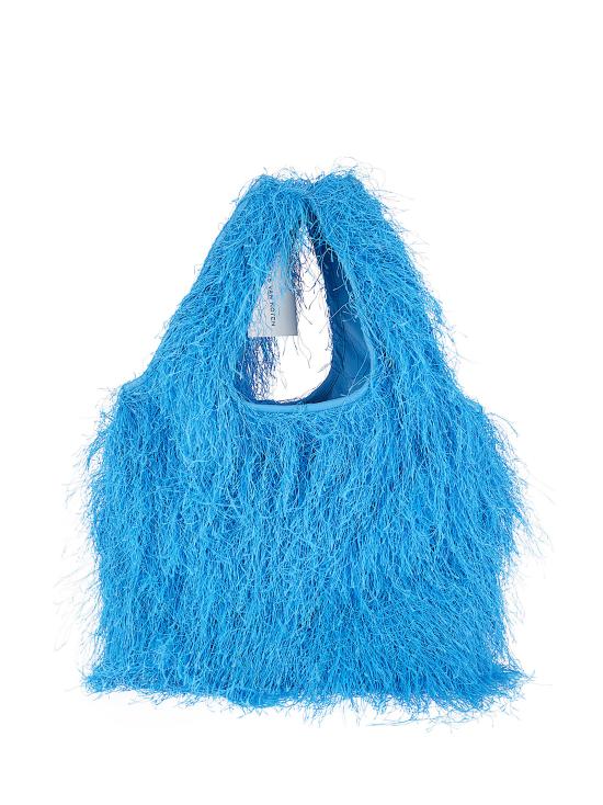 26SS 드리스 반 노튼 토트백 2610115603038 503 TURQUOISE - DRIES VAN NOTEN