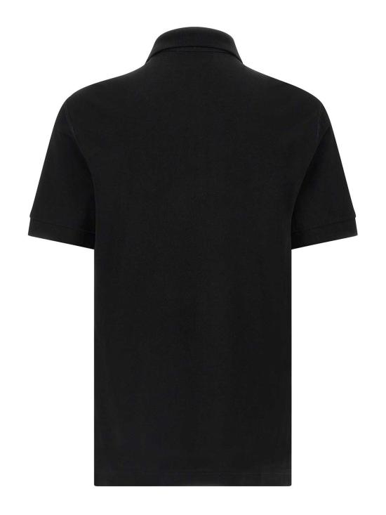 26SS 돌체앤가바나 로고 코튼 피케 폴로 셔츠 G8PL4TG7P1DN0000 Black - DOLCE & GABBANA