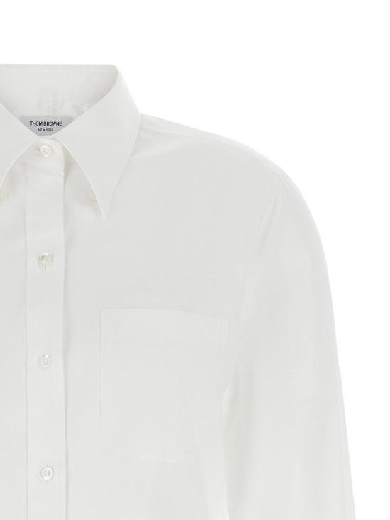 26SS 톰브라운 셔츠 FLR005OF1004100 White - THOM BROWNE