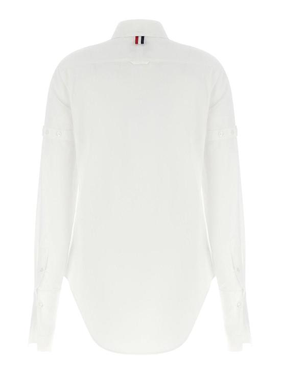 26SS 톰브라운 셔츠 FLR005OF1004100 White - THOM BROWNE