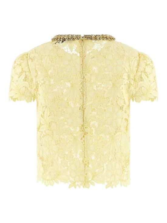 26SS 셀프 포트레이트 반팔 티셔츠 SS26096TAYELLOW Multicolour - SELF PORTRAIT