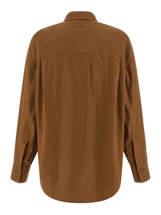 26SS 아르마리움 블라우스 ARMTMSH14C007048 Brown - ARMARIUM