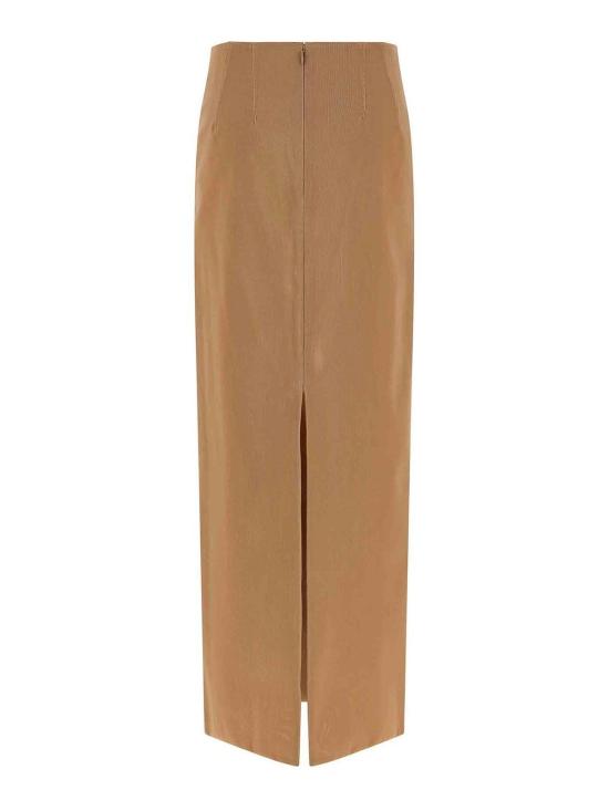 26SS 아르마리움 롱 스커트 ARMTMSK16NY04045 Beige - ARMARIUM