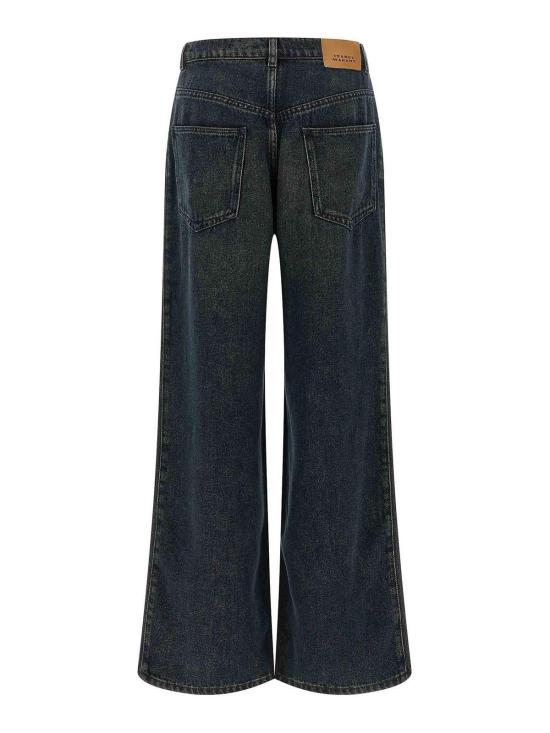 26SS 이자벨마랑 스트레이트 팬츠 PA0554FBD1H03I30YB Black - ISABEL MARANT