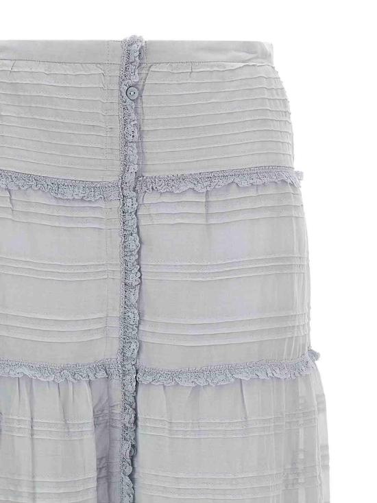 26SS 이자벨마랑에뚜왈 파올리네 스커트 JU0446FAD1J05E30LU Light Blue - ISABEL MARANT ETOILE