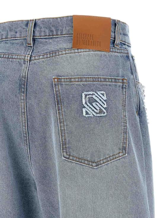 26SS 쥬세페 디 모라비토 스트레이트 팬츠 06PSDNP049R1640780 Light Blue - GIUSEPPE DI MORABITO