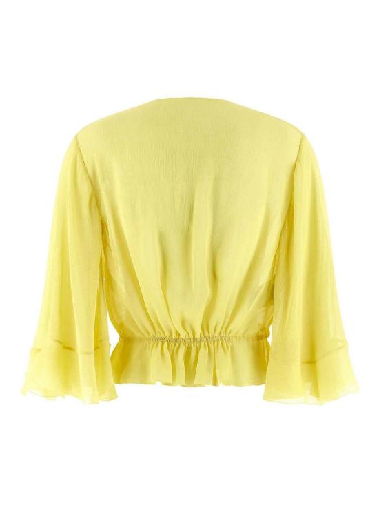 26SS 알베르타 페레티 블라우스 023216170024 Yellow - ALBERTA FERRETTI