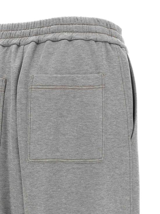 26SS 브루넬로 쿠치넬리 트레이닝/조거 팬츠 MQ980SQ999C001 Silver - BRUNELLO CUCINELLI