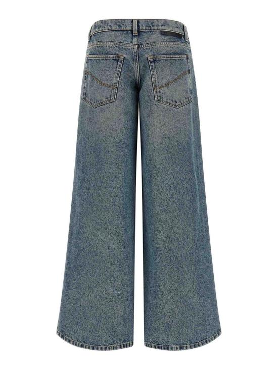 26SS 스텔라 맥카트니 스트레이트 팬츠 6D04563SQH474152 Blue - STELLA MCCARTNEY