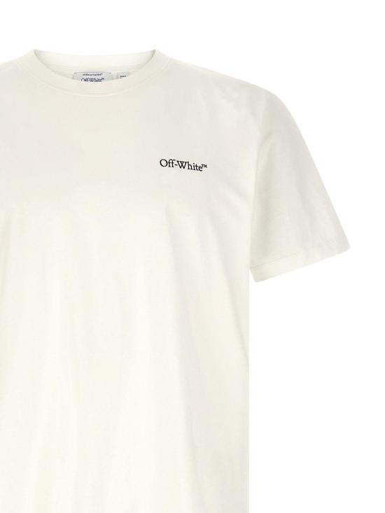 26SS 오프화이트 반팔 티셔츠 OMAA027S26JER0011000 White - OFF WHITE