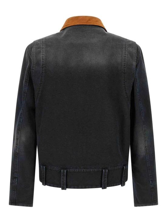 26SS 마르니 데님 자켓 JUMU0205GXUSCY6300N99 Grey - MARNI