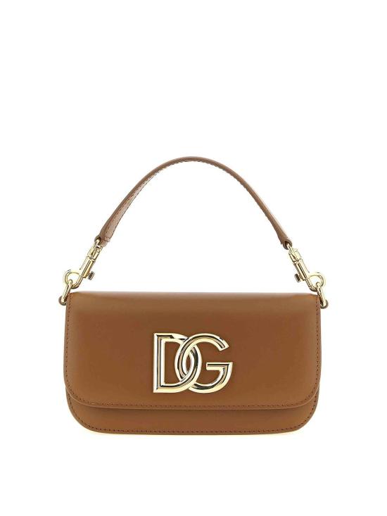 26SS 돌체앤가바나 카프스킨 3.5 크로스바디백 BB7603AW5768Z093 Brown