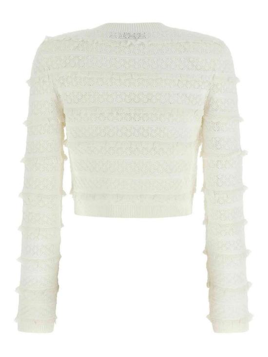 26SS 셀프 포트레이트 가디건 SS26063CWHITE White - SELF PORTRAIT