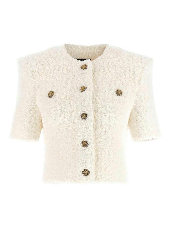 26SS 발망 가디건 GF0KL290KJ890KA White