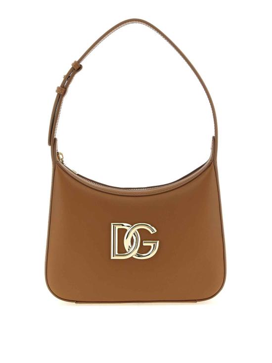 26SS 돌체앤가바나 카프스킨 3.5 숄더백 BB7598AW5768Z093 Brown