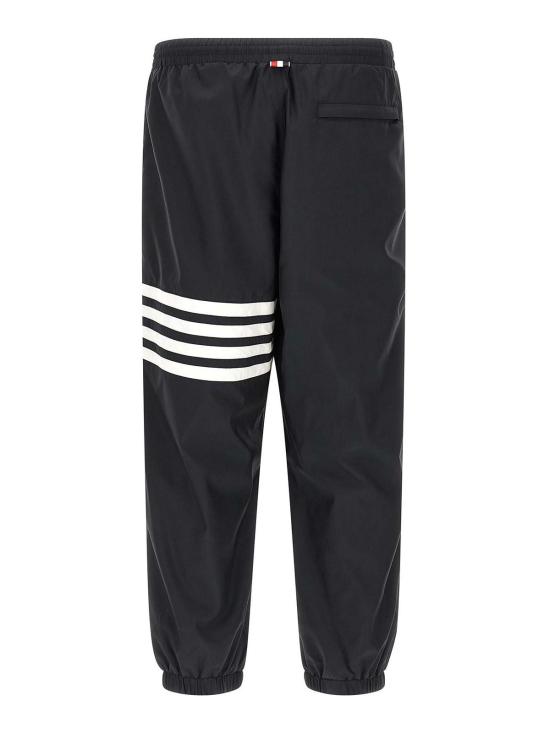 26SS 톰브라운 샤이니 립스탑 4바 트랙 팬츠 MTU349CF1095415 Blue - THOM BROWNE