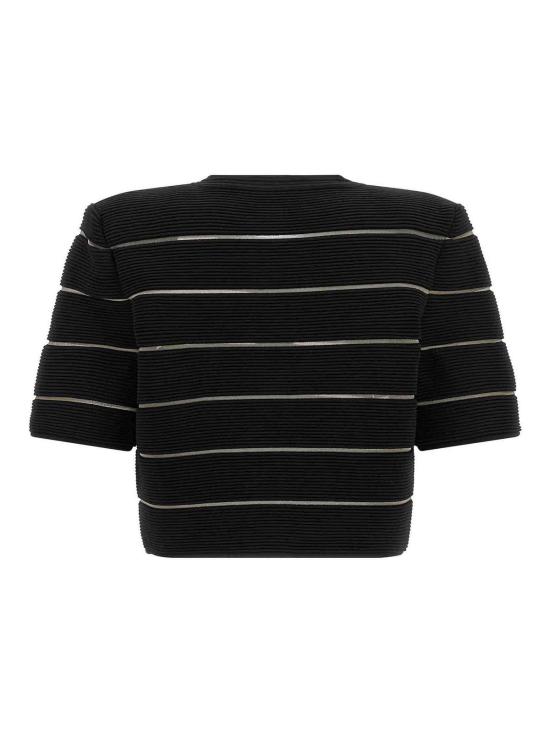 26SS 발망 가디건 GF0KL285KJ750PA Black - BALMAIN