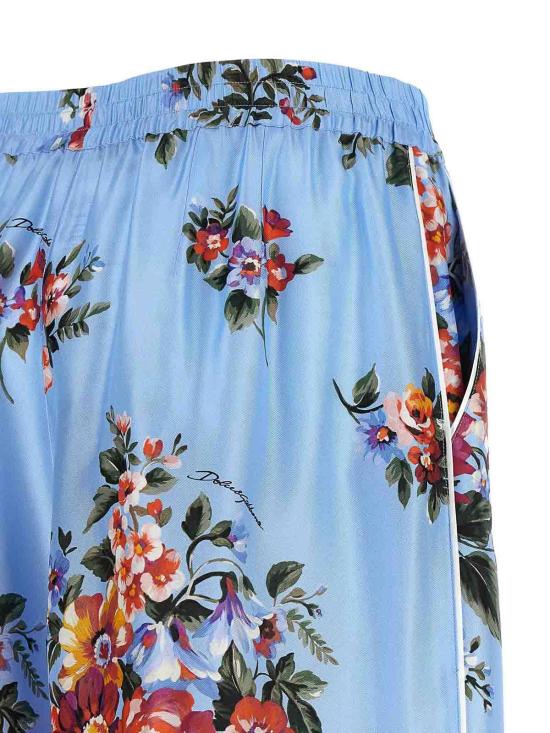 26SS 돌체앤가바나 팔라초 팬츠 FTDIVTIS11IHC5ZO Light Blue - DOLCE & GABBANA