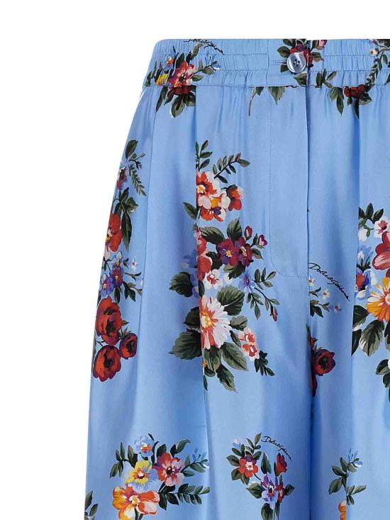 26SS 돌체앤가바나 팔라초 팬츠 FTDIVTIS11IHC5ZO Light Blue - DOLCE & GABBANA