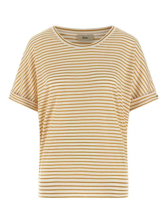 26SS 에르노 반팔 티셔츠 JG000312D520561038 Yellow