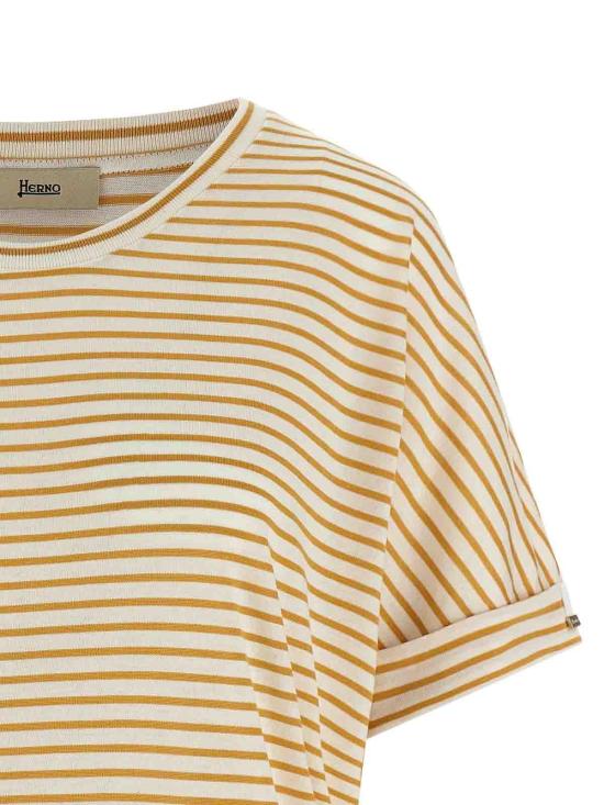 26SS 에르노 반팔 티셔츠 JG000312D520561038 Yellow - HERNO