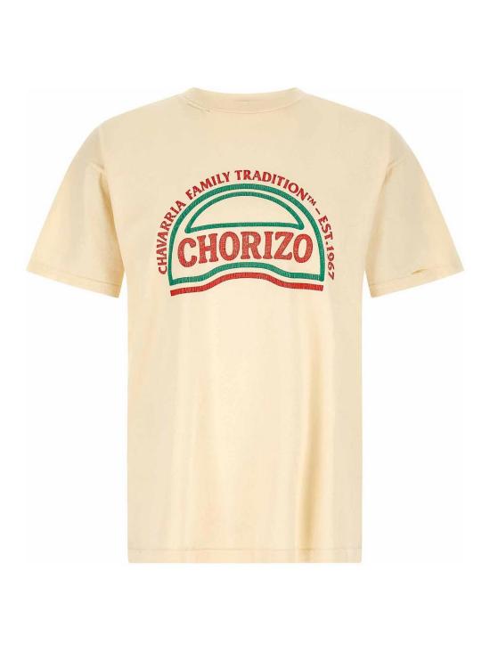 26SS 윌리 차바리아 반팔 티셔츠 WCJSY0198065 Beige