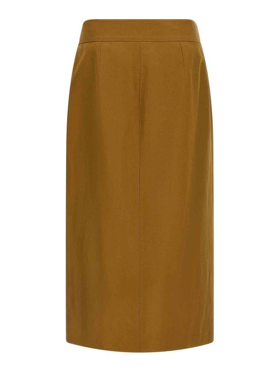 26SS 알베르토비아니 롱 스커트 AA861VI009117 Brown - ALBERTO BIANI