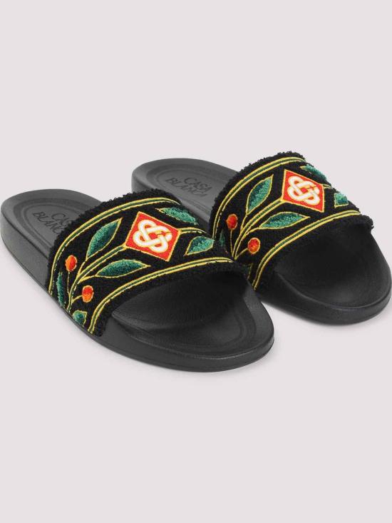 26SS 카사블랑카 샌들 ASS26FW05802M Black - CASABLANCA