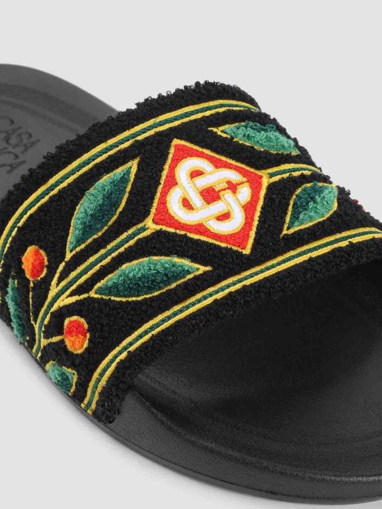 26SS 카사블랑카 샌들 ASS26FW05802M Black - CASABLANCA