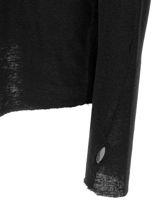 26SS 톰크롬 긴팔 티셔츠 MTS93211 Black - THOM KROM