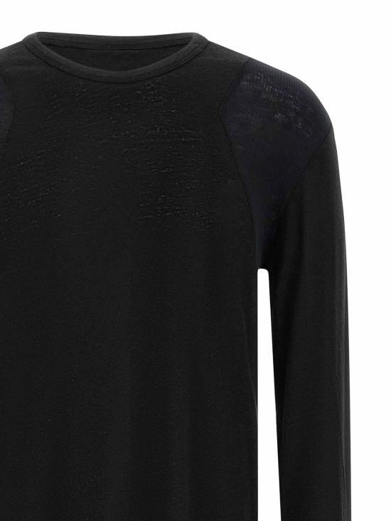 26SS 톰크롬 긴팔 티셔츠 MTS93211 Black - THOM KROM