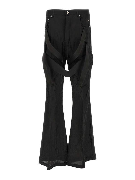 26SS 릭 오웬스 스트레이트 팬츠 RR01F2311KER409 Black