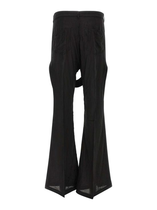 26SS 릭 오웬스 스트레이트 팬츠 RR01F2311KER409 Black - RICK OWENS